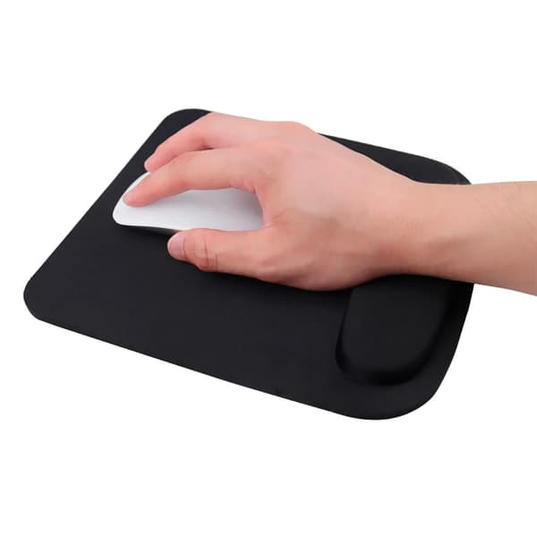 Musmatta Med Ergonomiskt Handledsstöd Röd