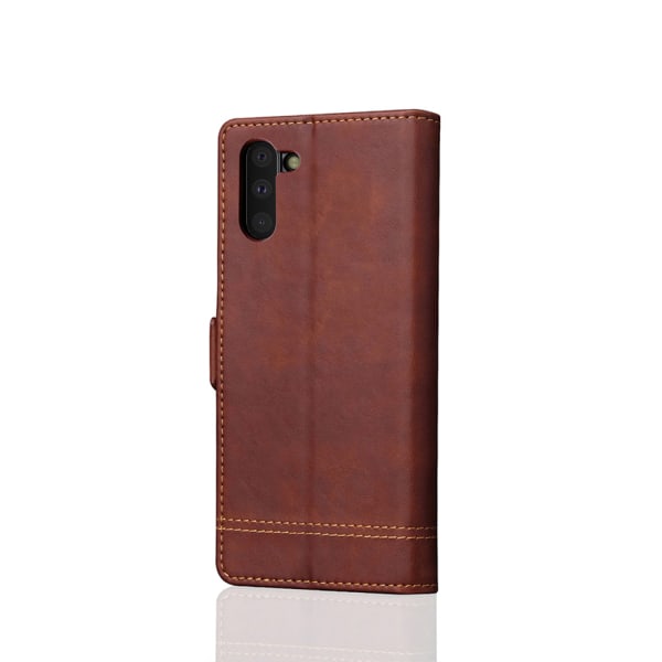 Käytännöllinen älylompakkokotelo (Leman) - Samsung Galaxy Note10 Svart