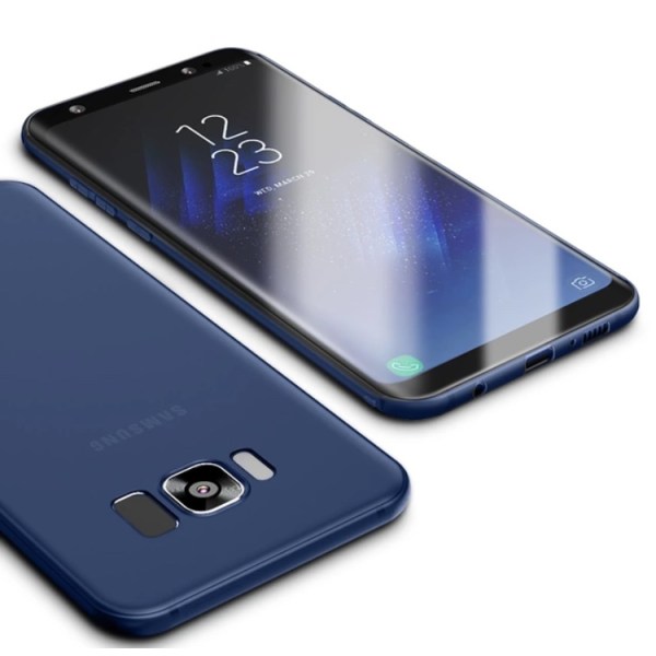 Smart silikondeksel til Samsung Galaxy S6 Edge Ljusrosa