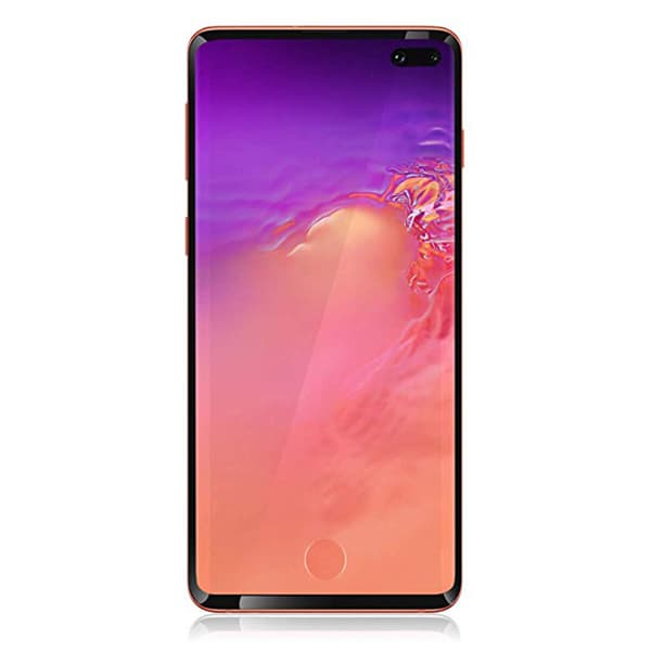 2-PACK Skärmskydd CASE-Friendly HD 0,3mm Samsung Galaxy S10 Svart