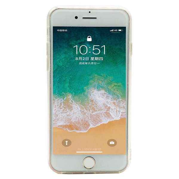 Skal i Retrodesign (Pink Flamingo) till iPhone 6/6S