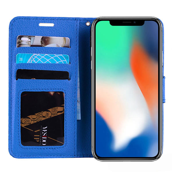 Plånboksfodral för iPhone XR Brun