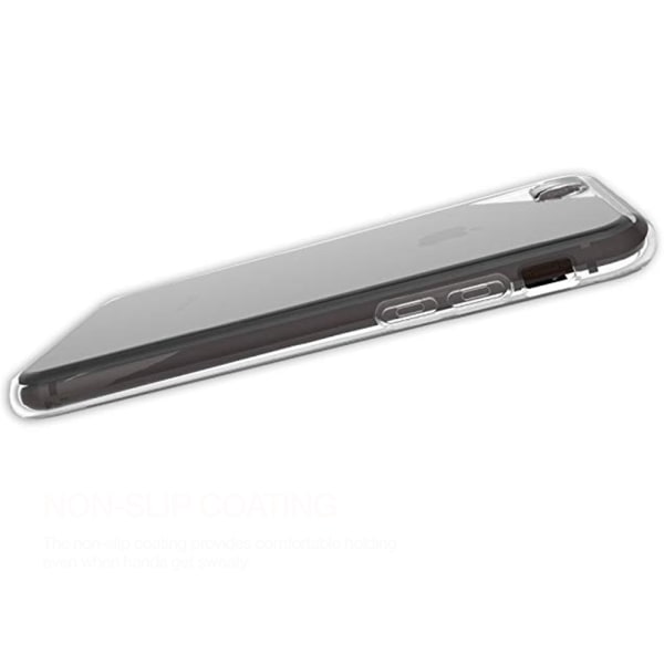 St�td�mpande Silikonskal - iPhone 6 Plus / iPhone 6S Plus Transparent/Genomskinlig