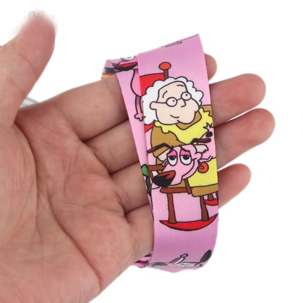 Stilrent Hållbart COURAGE Nyckelband Rosa