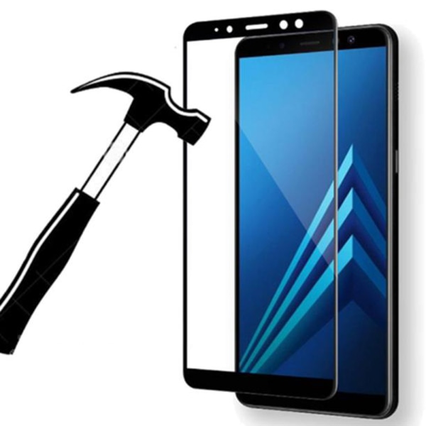 3-PACK Galaxy A7 2018 Skärmskydd 2.5D HD 0,3mm Transparent