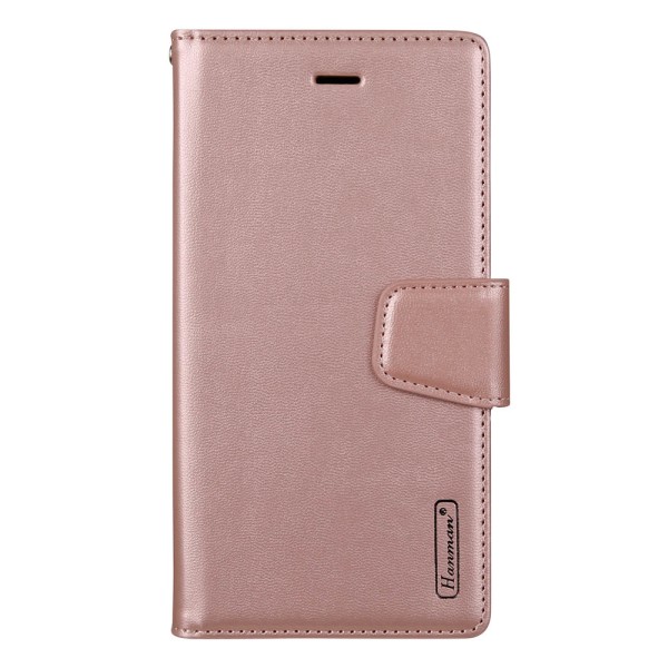 Elegant 2-i-1 lommebokdeksel HANMAN - iPhone 11 Pro Roséguld