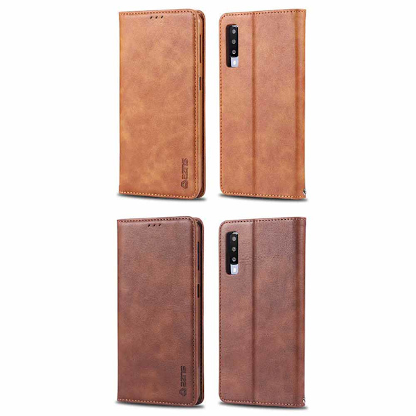 Samsung Galaxy A70 - Plånboksfodral Röd
