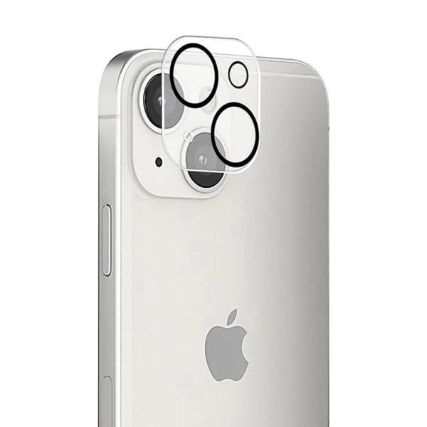 2-PAKK 3-i-1 foran og bak + kameralinsedeksel iPhone 13 Transparent