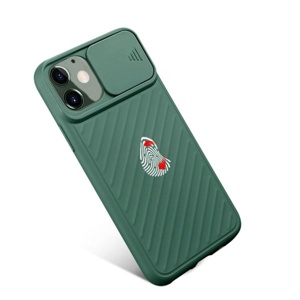 Glat stødabsorberende cover - iPhone 12 Orange