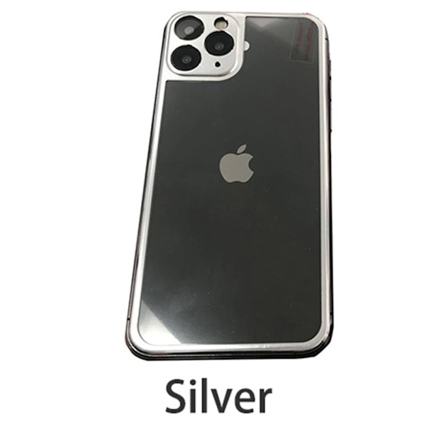i11 Pro Max Skärmskydd Baksida Aluminium Titanlegering ProGuard Svart