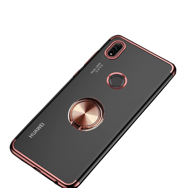 Smart Cover med ringholder (FLOVEME) - Huawei P40 Lite E Röd