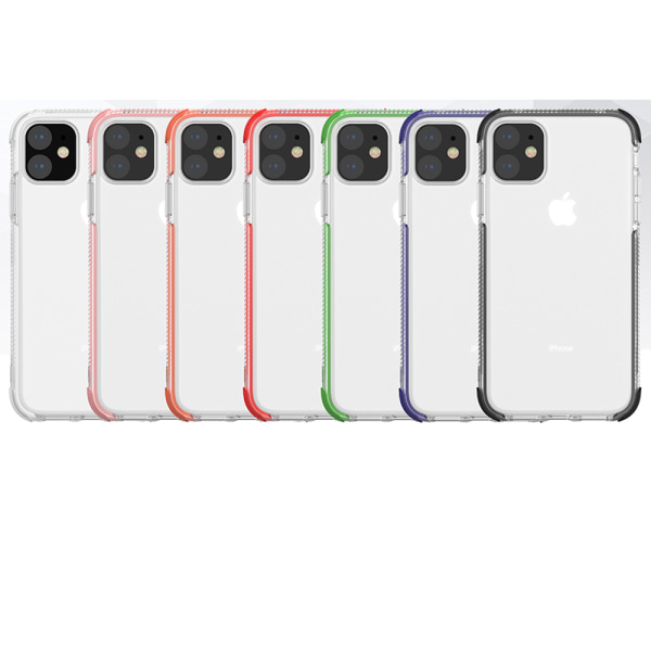 Erittäin ohut kulutusta kestävä silikonikotelo - iPhone 11 Pro Max Röd