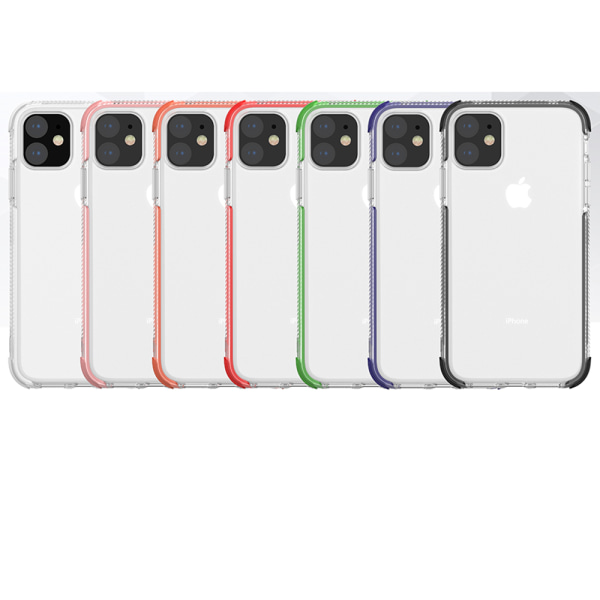 Ultratynn slitasjebestandig silikondeksel - iPhone 11 Pro Max Svart