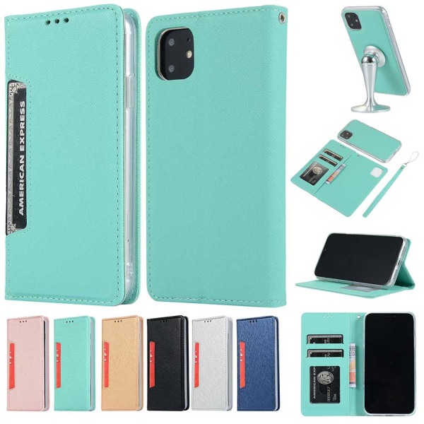Professionelt Smooth Wallet Cover - iPhone 11 Pro Max Svart