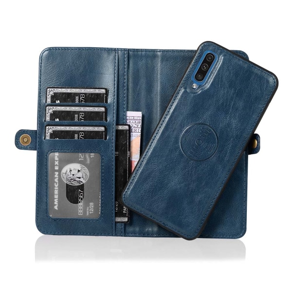 Tehokas lompakkokotelo - Samsung Galaxy A50 Mörkblå