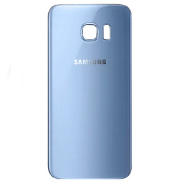 Samsung Galaxy S7 - Bagbatteridør OEM (BLÅ) Silver/Grå