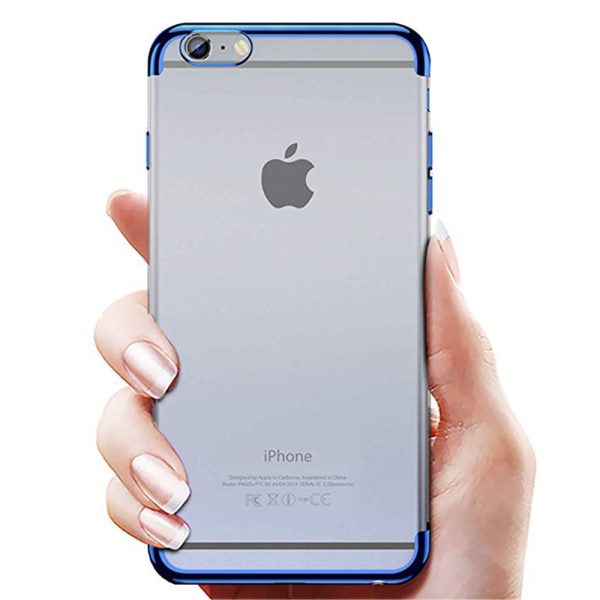 iPhone 5/5S – ainutlaatuinen älykäs silikonikotelo (FLOVEME) Röd