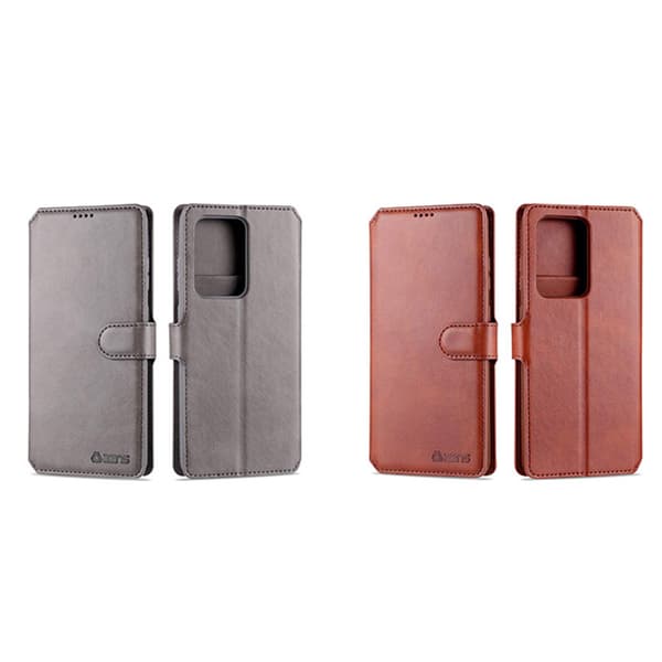Glat (Azns) pung etui - Samsung Galaxy A71 Röd