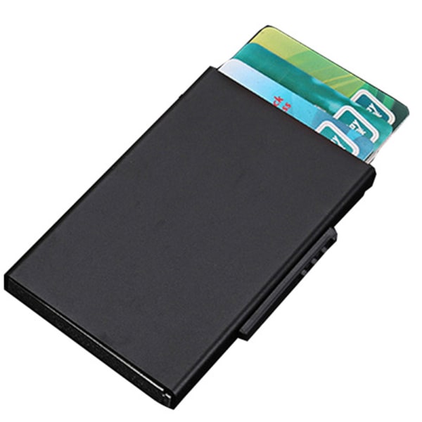RFID Skydd Korthållare (JENSEN) Aluminium Svart