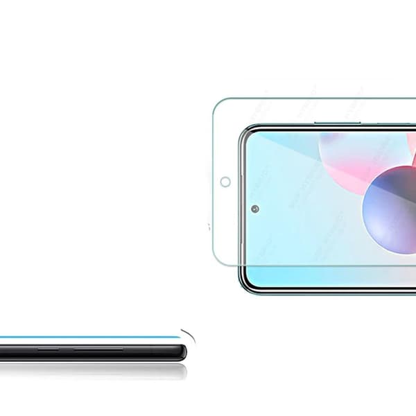 3-PACK Redmi Note 10S Standard Skärmskydd HD 0,3mm Transparent