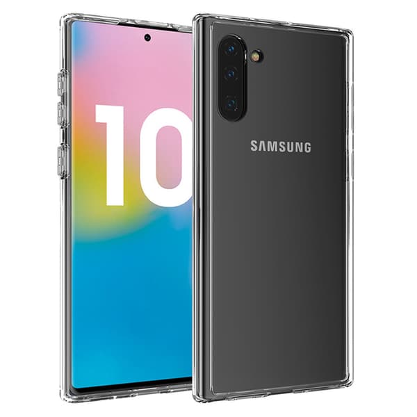 Effektfullt Dubbelskal - Samsung Galaxy Note10 Svart Svart
