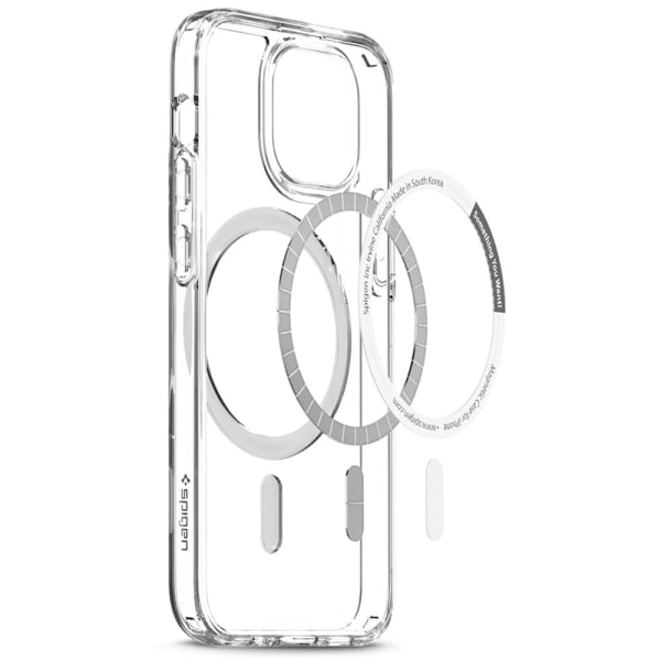 Magnetiskt skyddsskal med trådlös laddning för iPhone 13 mini Transparent