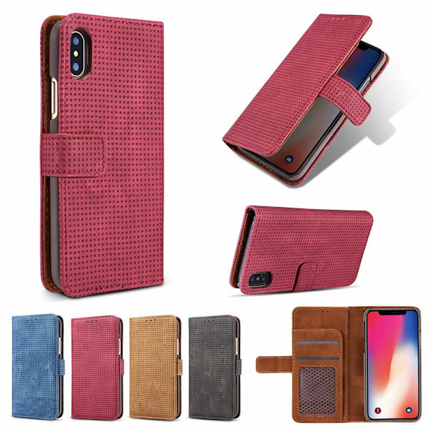 Genomtänkt och Elegant Fodral i Retro-Design till iPhone XS Max Brun