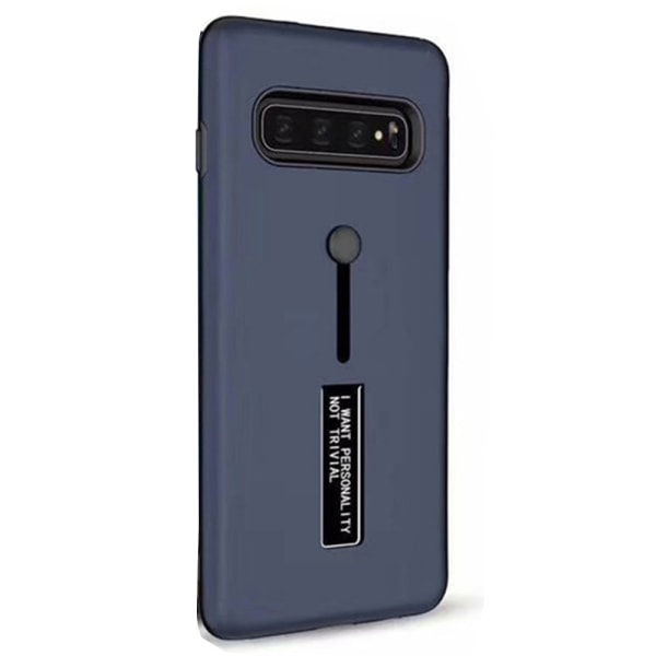 Praktisk Smart Case (KISSCASE) - Samsung Galaxy S10E Blå
