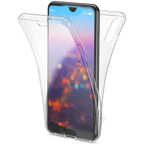 Dubbelskal - Huawei Y5 2019 Transparent/Genomskinlig