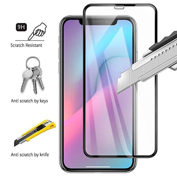 ProGuard iPhone 11 Skärmskydd 2.5D 4-PACK Ram 9H HD-Clear Svart Svart
