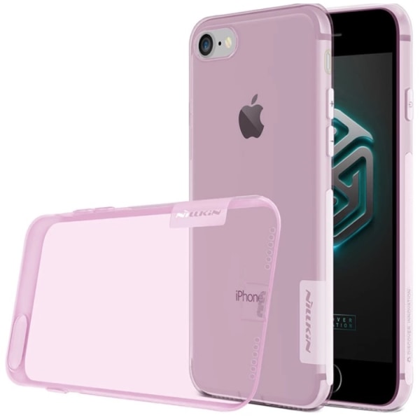 iPhone 8 Hög Kvalitet Nillkin Skal Stilrent Elegant Rosa