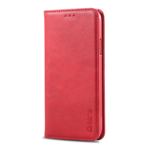 iPhone XS MAX - Kraftfullt Exklusivt Retro Plånboksfodral Röd Röd