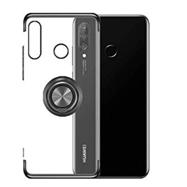 Huawei P Smart Z - Effektivt deksel med ringholder Roséguld