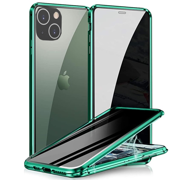 Dobbeltskall magnetisk - iPhone 13 Grön