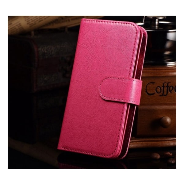 iPhone 6/6S - Stilig lommebokveske i skinn fra ROYBEN (ROSA) Rosa