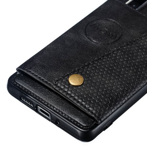 Profesjonelt deksel med kortholder - Huawei P30 Pro Ljusbrun