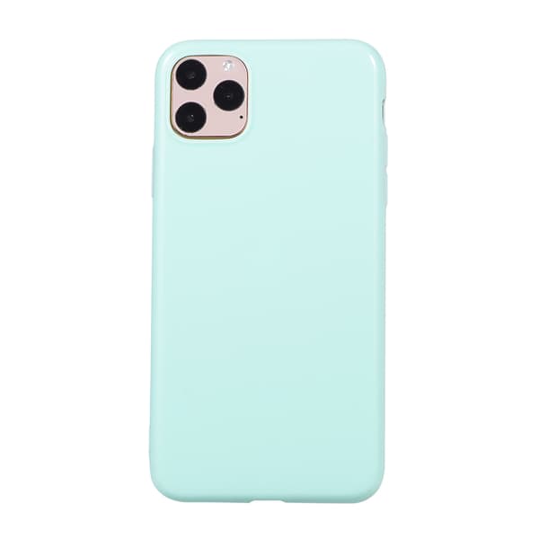 iPhone 11 Pro Max - Genomtänkt Silikonskal Vit