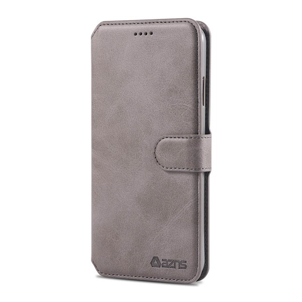 iPhone X/XS - Elegant Robust Plånboksfodral Röd