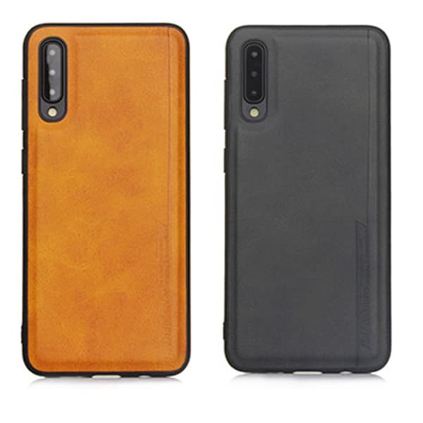 Stilrent Diaobaolee Pu-Läder Skal - Samsung Galaxy A50 Blå Blå