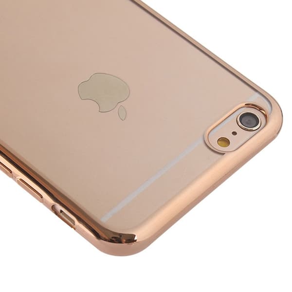 iPhone 6/6S - Stilrent Silikonskal från FLOVEME (ORGINAL) Guld
