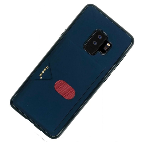 Samsung Galaxy S9+ - Stilfuldt eksklusivt cover med kortrum Roséguld