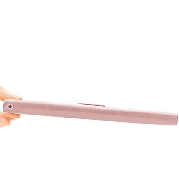 Dagbog - Fleksibelt etui med pung til iPhone 8 Rosa