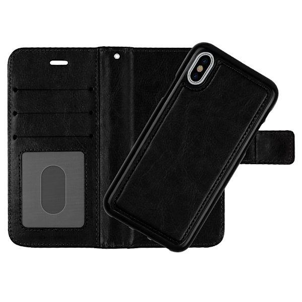 Smart Etui til iPhone X/XS Svart