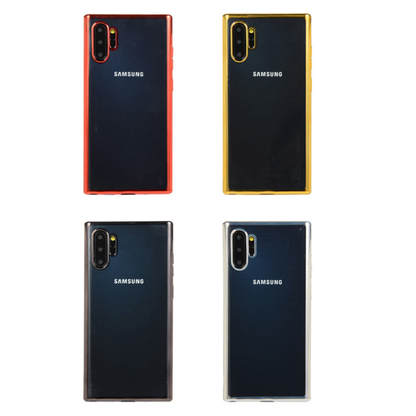 Beskyttende silikondeksel Floveme - Samsung Galaxy Note10 Plus Svart
