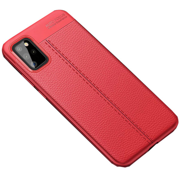 Professionellt Stöttåligt Skal - Samsung Galaxy S20 Plus Röd