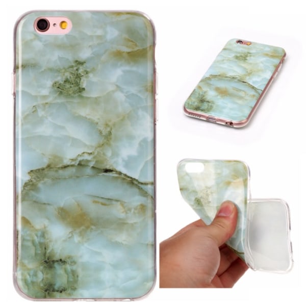 Tyylikäs sileä suojakuori iPhone 8:lle marmorisuunnittelulla (MAX PROTECTION) 2