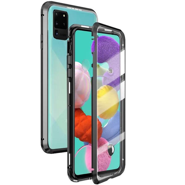 Dobbeltsidet magnetisk cover - Samsung Galaxy S20 Ultra Blå