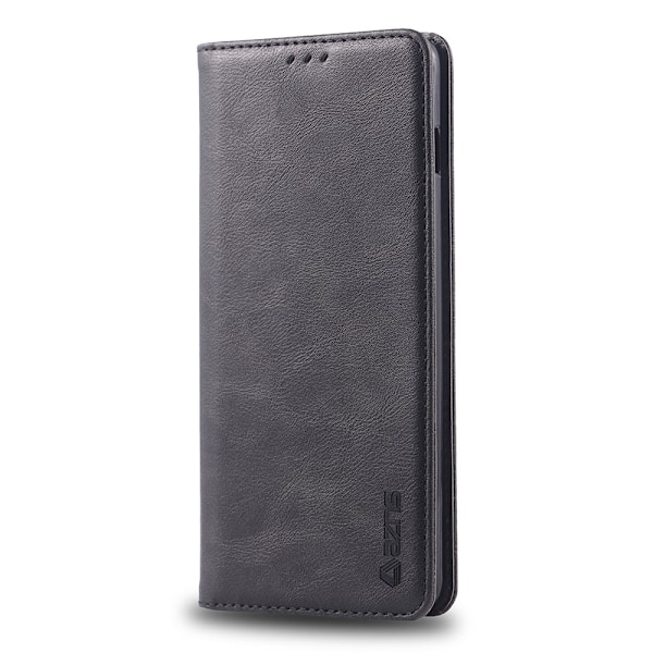 Stilsäkert Skyddande Plånboksfodral - Samsung Galaxy S10+ Röd Röd