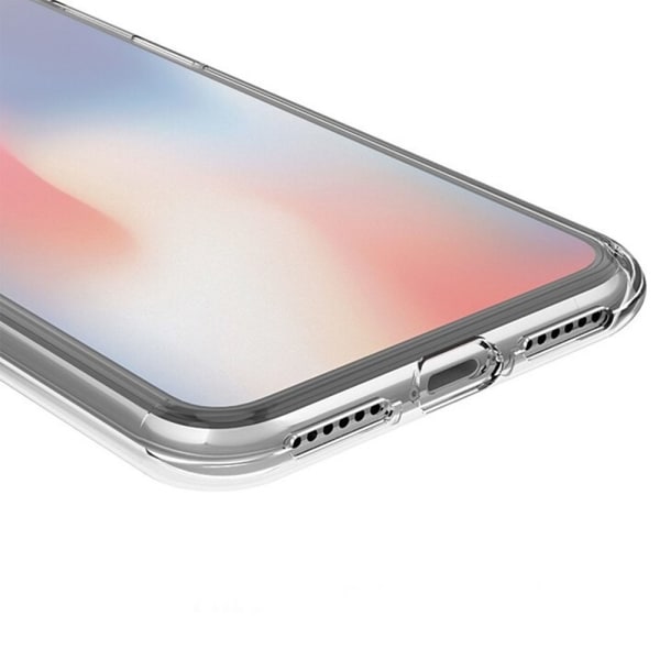 Beskyttende dobbeltsidig silikondeksel - iPhone 12 Blå