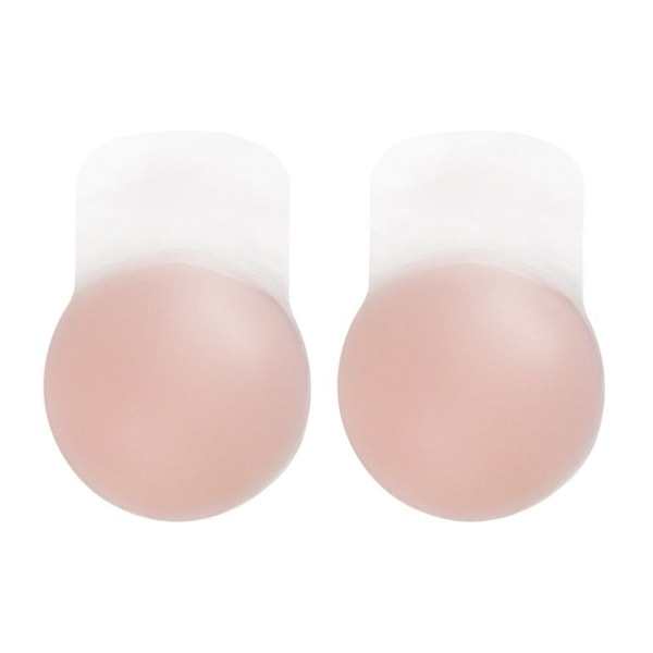 2-Pack Bekväm Självhäftande Silikon Nipple Cover Blomma Small